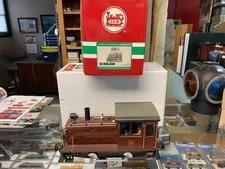 LGB #23630 PENNSYLVANIA SIDE ROD 0-4-0 DIESEL SWITCHER KNUCKLE COUPLER F/S.