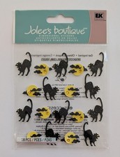 Jolee's Arching Black Cats & Moons Repeats Halloween Scrapbooking Stickers