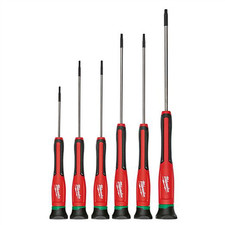 Milwaukee 48-22-2610 Milwaukee Tool 6 PC TORX Precision Screwdriver Set w/ Case