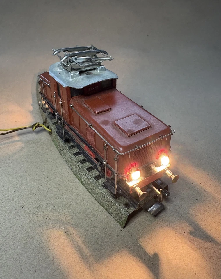 MARKLIN H0 3002 electric locomotive E63 boxed with instructions vintage runner - Image 3 of 4