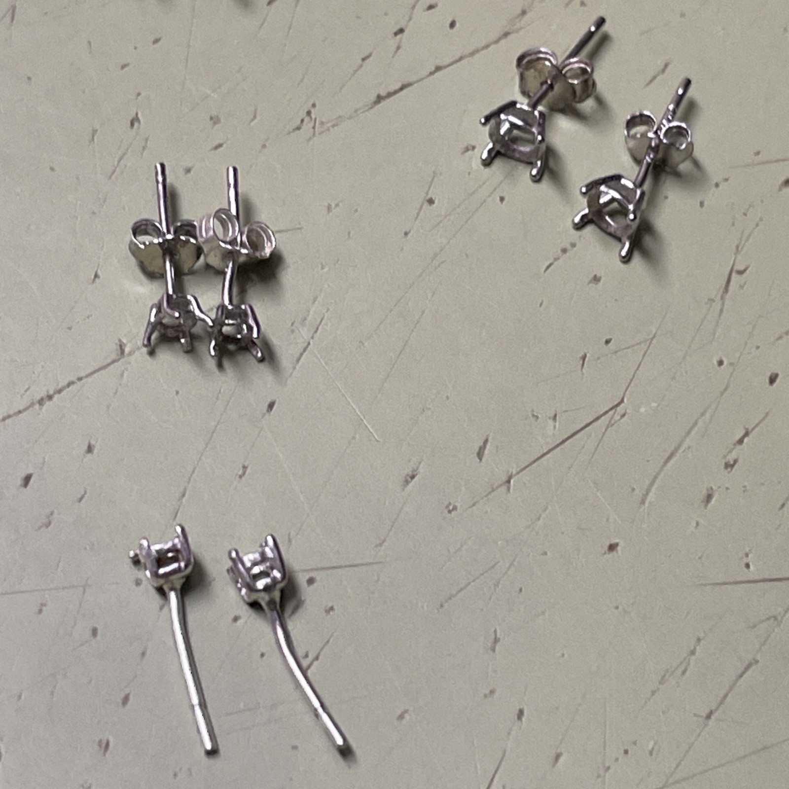 925SterlingSilver (all missing put your Stones) S… - image 3