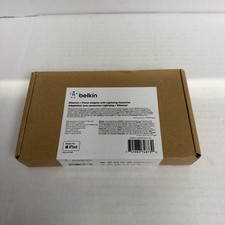 NEW Belkin Ethernet  Power Adapter with Lightning Connector Sealed
