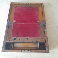 Antique Wooden Writing Slope Box Restoration Project