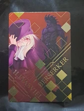 Fate Stay Night Heaven's Feel x Sukiya Illyasviel Berserker Heracles Card FGO
