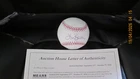 TEXAS RANGERS HANK BLALOCK AUTOGRAPHED MLB BASEBALL WITH JSA LOA