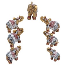 New Cute Resin Elephant Statue Decor For Home Table Decoration