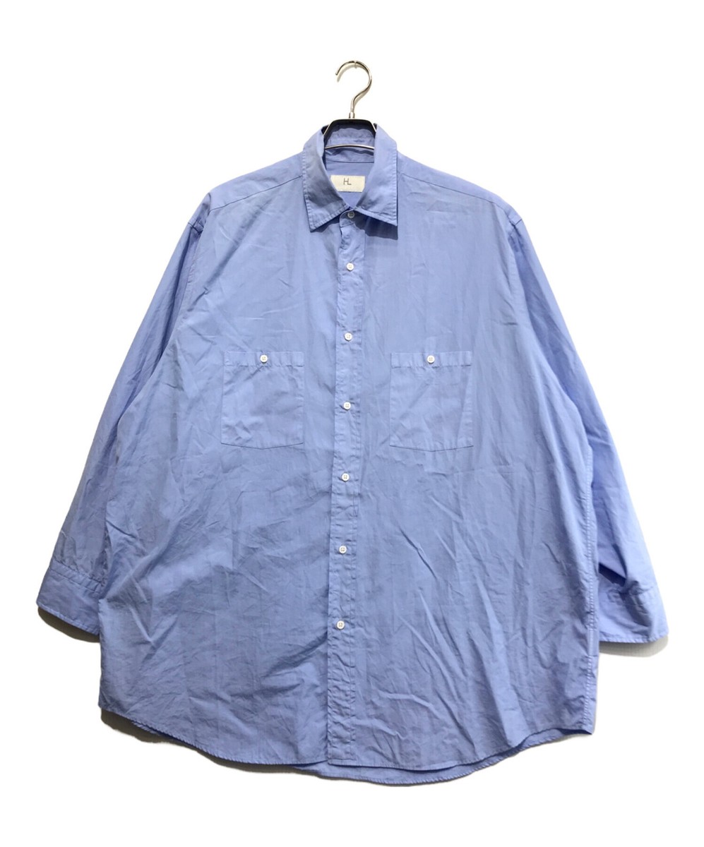 HERILL 23SS Suvin Work shirts Size: 2 Blue Men 23-050-HL-8030-1 