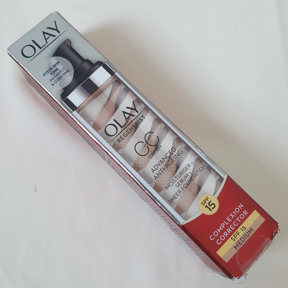 Olay Regenerist CC Complexion Corrector MEDIUM Serum Moisturiser 50ml FAST POST - Image 3 of 4
