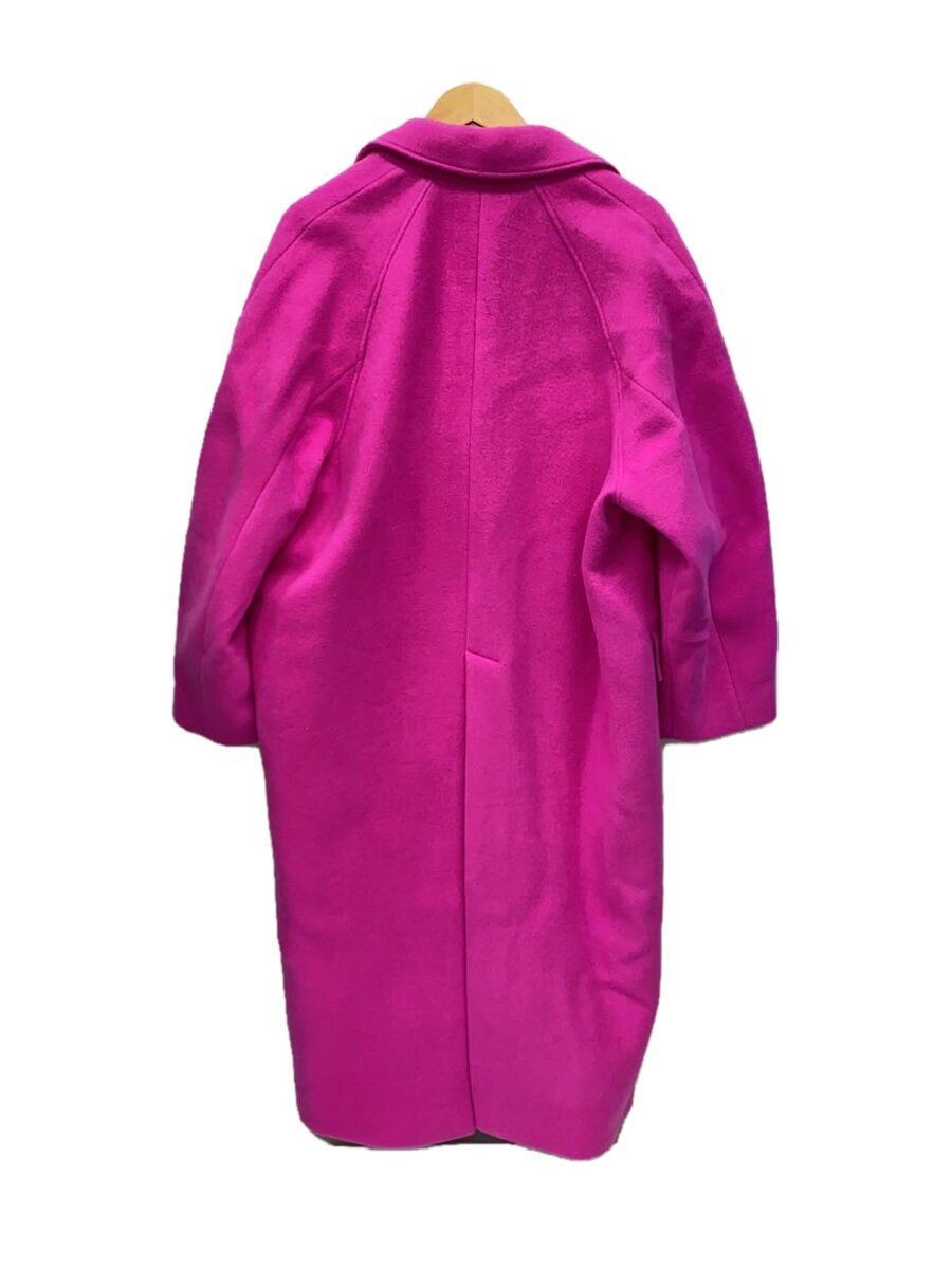 ALTRA MAISON SPECIAL altro cappotto sciolto super 100 Melton 38 lana rosa tinta unita