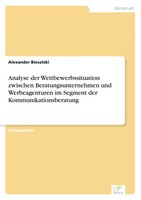 Alexander Biesalski | Analyse Der Wettbewerbssituation Zwischen...