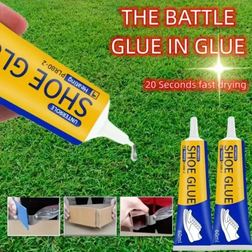 Strong Shoe Glue Sole Repair Adhesive for Sneakers Leather Sports Shoes 60ml - Bild 4 von 4