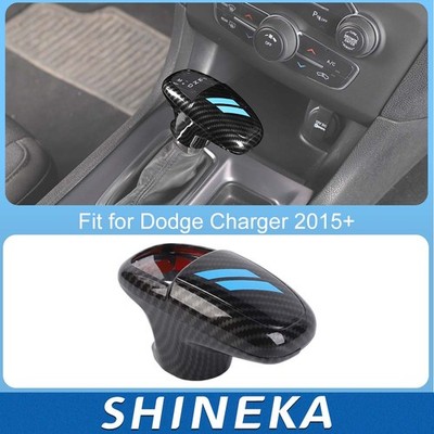 Gear Shift Head Knob Trim Full Cover For Dodge Challenger Charger Durango 2015+