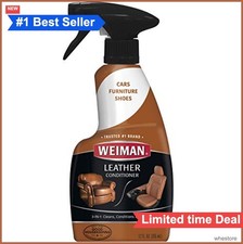 Leather Cleaner Conditioner 12 Fl Oz 6 Pack UV Protectant pH Neutral Spray