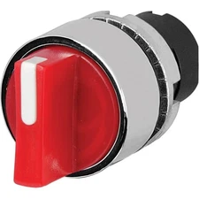 1PC EAO SWITCH 46-2W28.3CP0.001 Knob Selector Switch, 30 mm, Illuminated, Red,