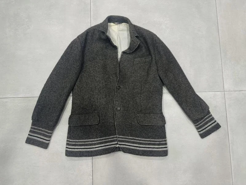Men Iceberg Jacket Grey Wool 42 / XL / 50 - Bild 1 von 4