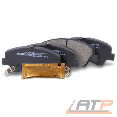 SATZ BREMSBELÄGE BREMSKLÖTZE VORNE FÜR HYUNDAI ACCENT 4 I-20 2 KIA RIO 3 4