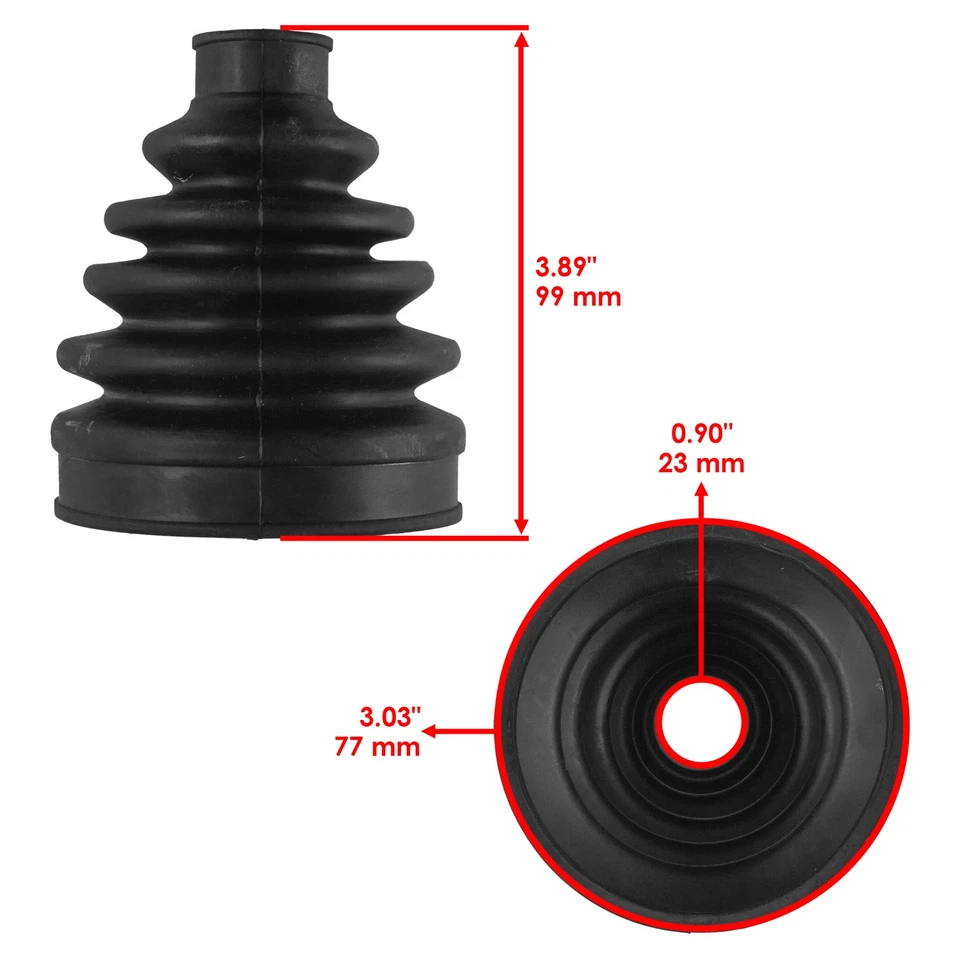 Kit de arranque CV interior exterior de 2 ejes traseros para Can-Am Outlander 1000 4X4 2012 2014-2017 Foto 2 de 4