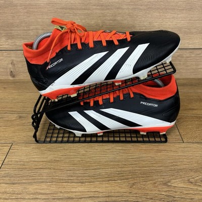 Adidas Fußballschuhe Größe UK 8 Predator 24 League Fußball Stollen schwarz rot FG