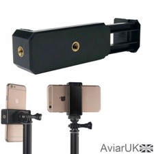 Universal Smartphone IPhone Phone 1/4" Tripod Monopod Mount Camera Adapter Clamp