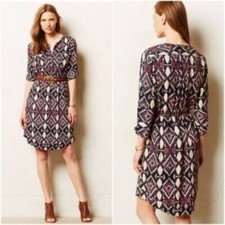 Anthropologie Holding Horses Mira Aztec Dress