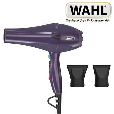 Wahl ZY145 2200W Ionic Style Hair Dryer Purple Corded Tourmaline Grille