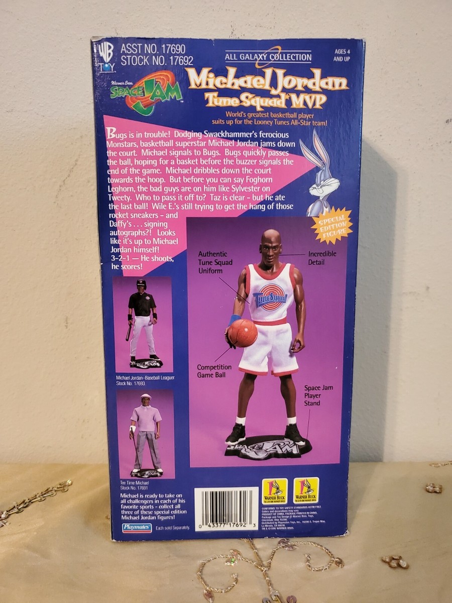 （値下げ）マイケルジョーダン　SpaceJamフィギュア Michael Jordan Space Jam Tune Squad MVP Vintage Figure Doll
