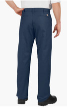 "Dickies Men's LP817 Navy Workwear Pants - Premium Industrial, Max Durability"