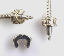 925 Sterling Silber Clip Stopper für Bead's Armbänder
