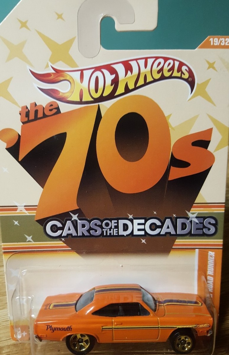 Hot Wheels Cars of the Decades The 70s '70 Plymouth Road