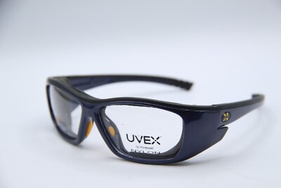 NEW UVEX SW07 DARK BLUE BLACK AUTHENTIC DESIGNER EYEGLASSES 57-14