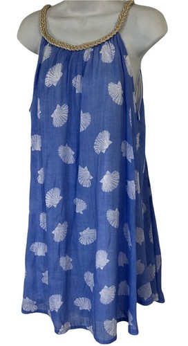 Womens Seashell Sun Dress Summer Boho 
