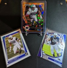 Odafe Oweh Prizm Orange Cracked Ice 2021 NFL Donruss Rated Rookie + Absolute RC