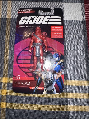 GI Joe Limited Edition Red Ninja Mini Figurine 2.5 Inches - Picture 3 of 8