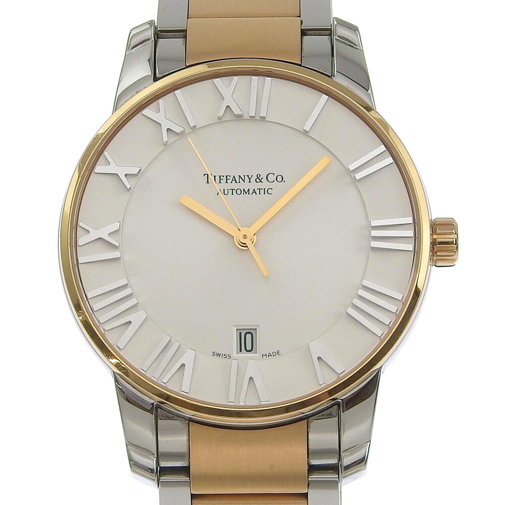 TIFFANY Co. Tiffany Co. Atlas Dome Z1800.68.13A21A00A Watch SS K18PG Automat