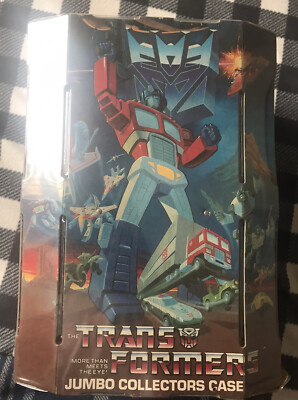 Transformers G1 Collectors Case (large) Authentic Excellent Cond. 100% Comp. #1