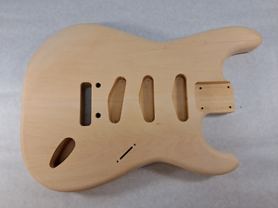 Basswood SSS guitar body - fits Fender Strat Stratocaster neck Wilkinson J1862
