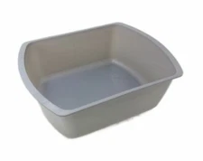 Medline Rectangular Plastic Washbasins - 8 qt