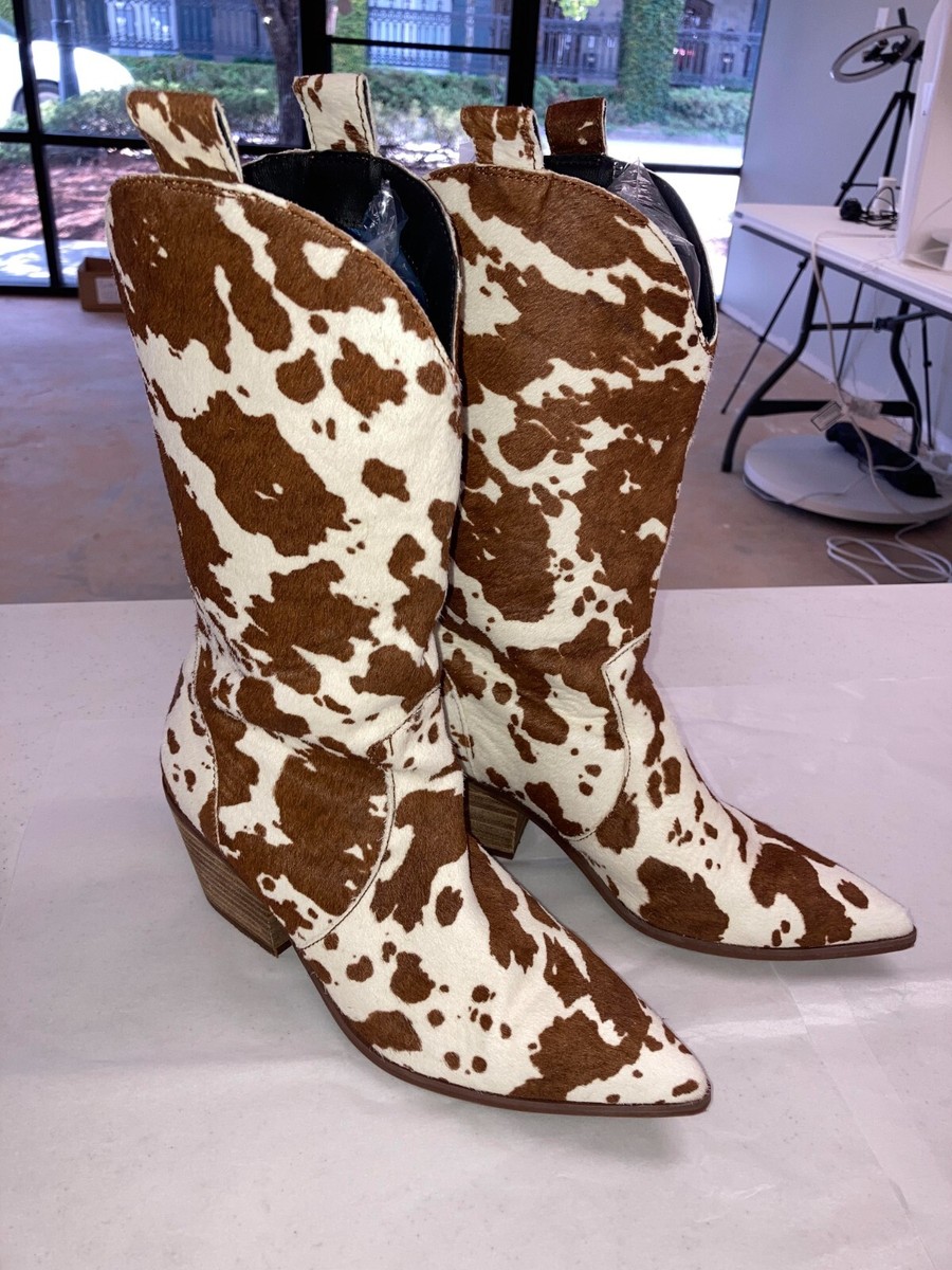 Dingo Live a Little Brown Cow B (M), Women's Boots