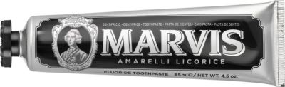 Marvis NEW Liquorice Mint Luxury Italian Toothpaste with Xylitol - 85ml (Black)
