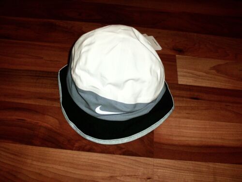 NUEVO CON ETIQUETAS Nike Storm-Fit Hebilla Gorra Sombrero Reflectante BLANCO NEGRO DM8459 100 Talla L/XL - Imagen 4 de 8