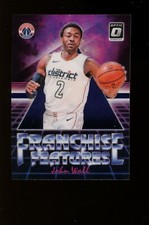 2018 Donruss Optic Franchise Feature #30 John Wall Wizards Purple Holo Prizm QTY