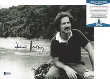 DIRECTOR WERNER HERZOG SIGNED FITZCARRALDO ON SET 8x10 PHOTO A BECKETT COA BAS