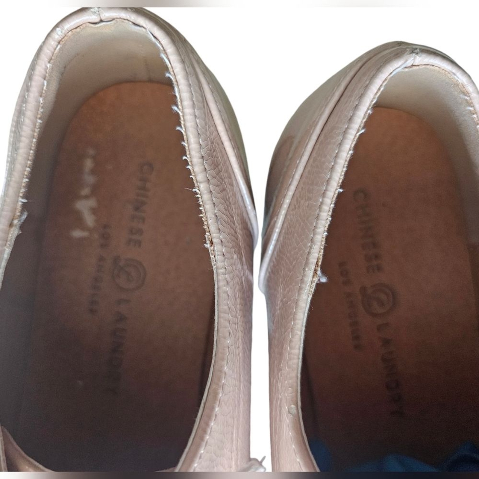 SAOLA Scarpe Oxford Kish Blush Platform suola bianca grossa moderne minimaliste taglia 8 5