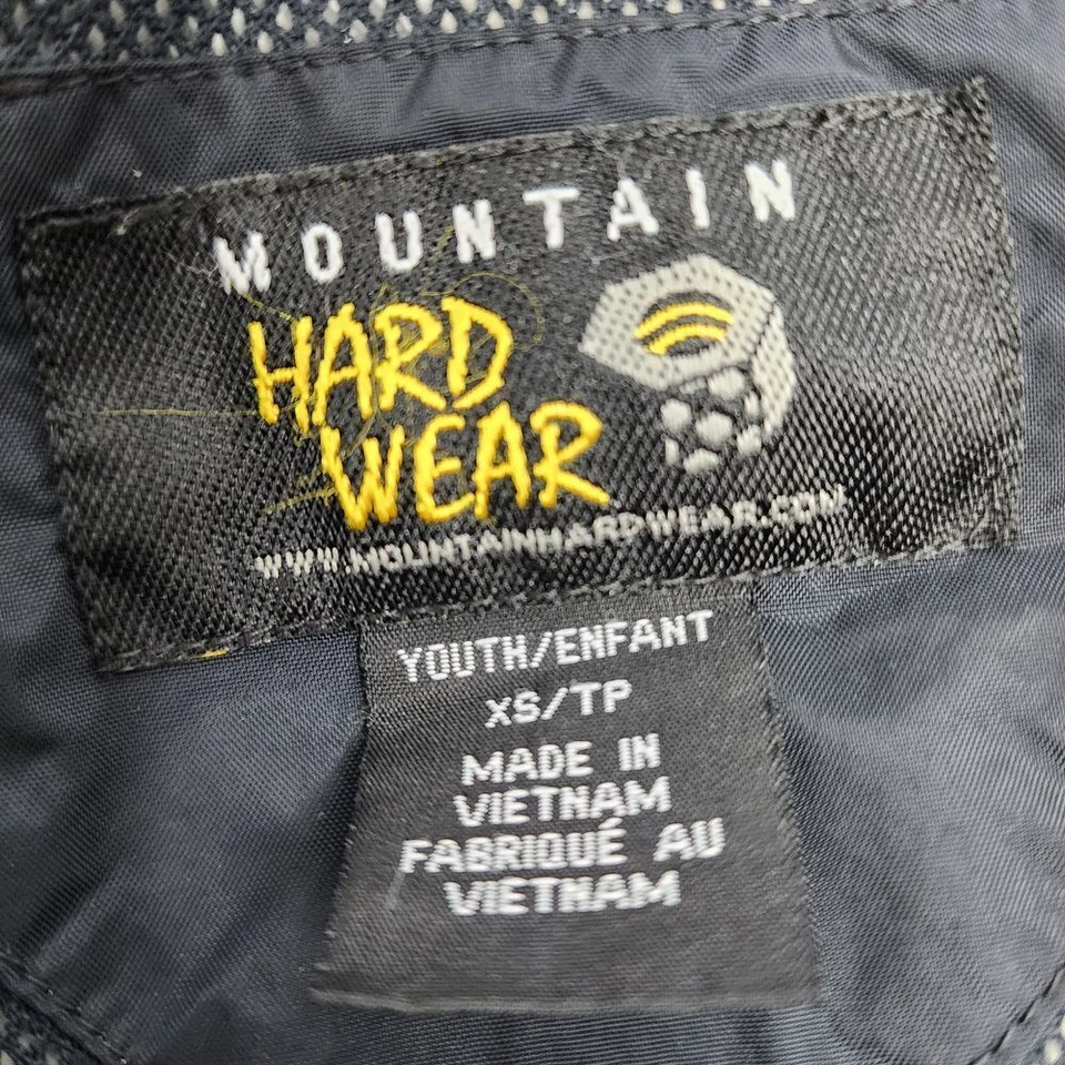 Chaqueta Mountain Hardwear Niño Juvenil Talla XS Negra Con Capucha Cremallera Completa Abrigo de Invierno Foto 4 de 4