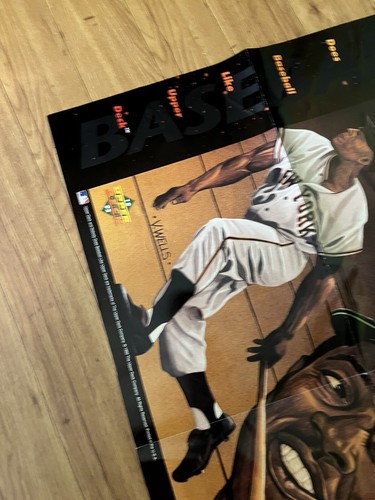 1992 Upper Deck Willie Mays Promo Poster 22” X 34” MLB Baseball Dealer Exclusive - Picture 3 of 9