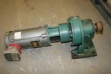 Sumitomo SM Cyclo Gear Reducer CHHJ-4135DCY-210 & Baldor Electric Motor 1 HP