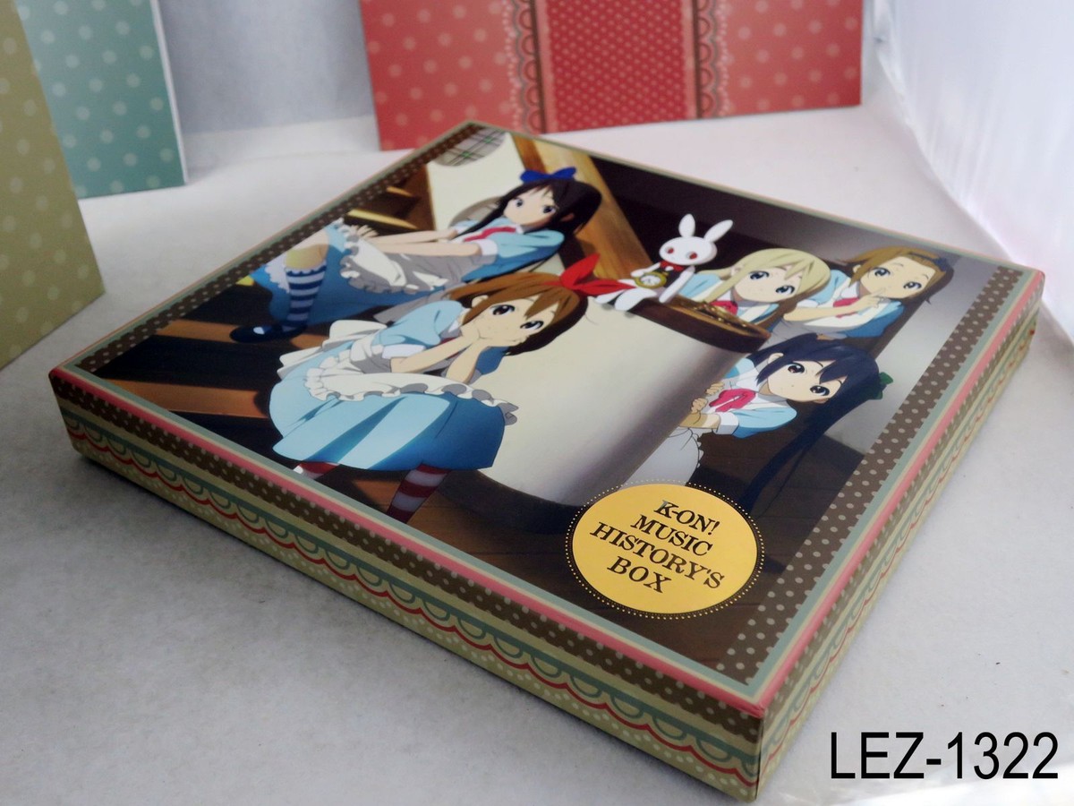 K-ON! ミュージックヒストリーBOX 12枚セット K-On Music History's Box 12 CD Box Set Album Japanese Import