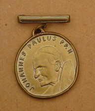 Großes Pilger Medaillon - Johannes-Paul II / Begegnung in Altötting 1980 (AF01)