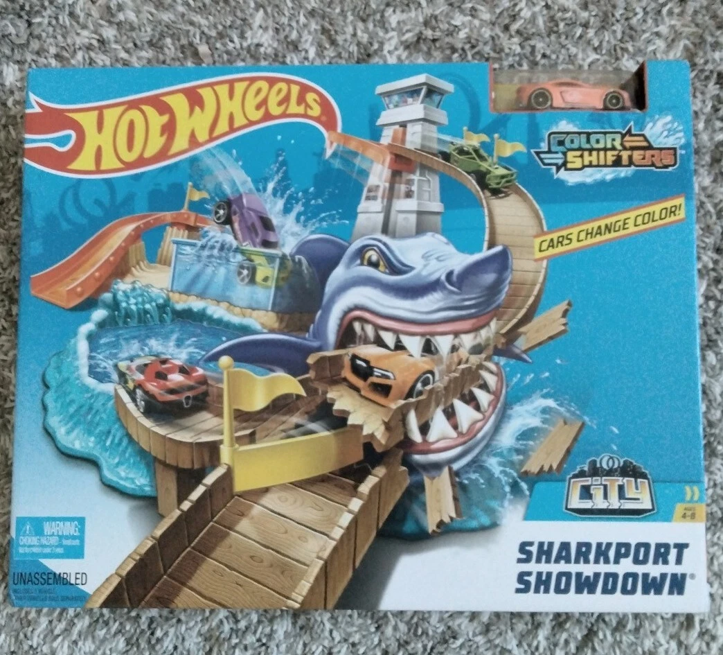 Hot Wheels City Sharkport Showdown Color Shifters NEW eBay