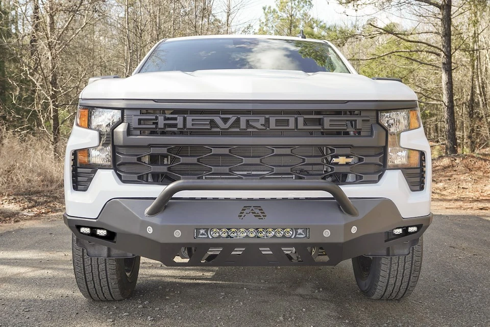 Front Bumper for 2022-2024 Chevrolet Silverado 1500, Fab Fours CS22-D5652-1 - Image 2 of 3